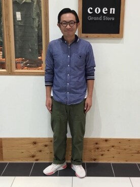 ナカノさん（メンズ・170cm）の夏コーディネート