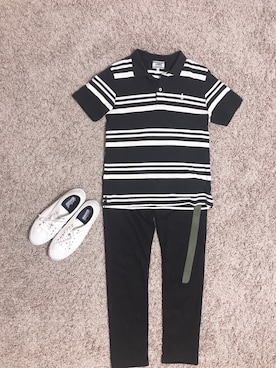 やまけいさん（メンズ・170cm）の夏コーディネート