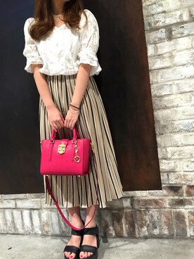 サマンサベガららぽーと海老名さん(レディース・153cm)の夏コーディネート