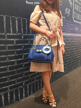 「マリン」｜「アイテム（シャツワンピース）」を使った、サマンサベガららぽーと海老名さん（レディース・157cm）の夏コーディネート