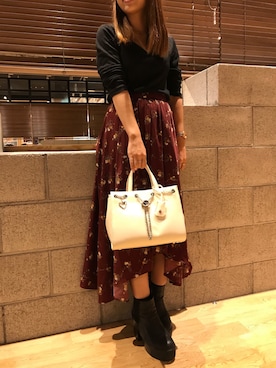 サマンサベガららぽーと海老名さんのコーディネート