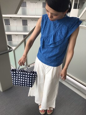 chihiroさん(レディース・160cm)の夏コーディネート