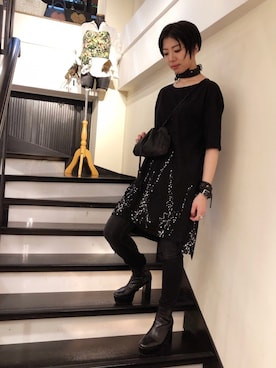 「SEIGEKI（セイゲキ）のアイテム」を使った、なべさん（レディース・161cm）の春コーディネート
