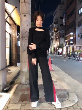 「gunda（ガンダ）のアイテム（リング）」を使った、なべさん（レディース・161cm）の夏コーディネート