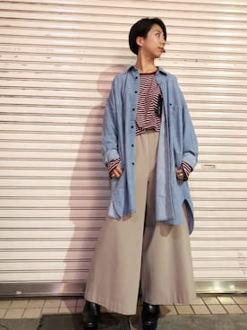 「cathy jane（キャシージェーン）のアイテム」を使った、なべさん（レディース・161cm）の秋コーディネート