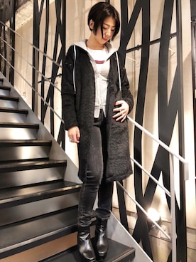 「stud.（スタッド）のアイテム」を使った、なべさん（レディース・161cm）の秋コーディネート