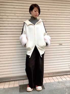 なべさん（レディース・161cm）の秋コーディネート