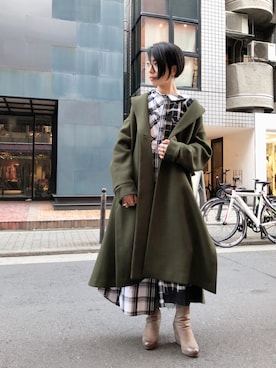 なべさん（レディース・161cm）の秋コーディネート