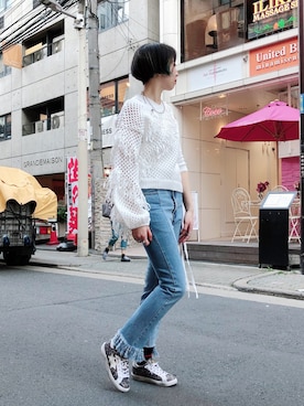 なべさん（レディース・161cm）の春コーディネート