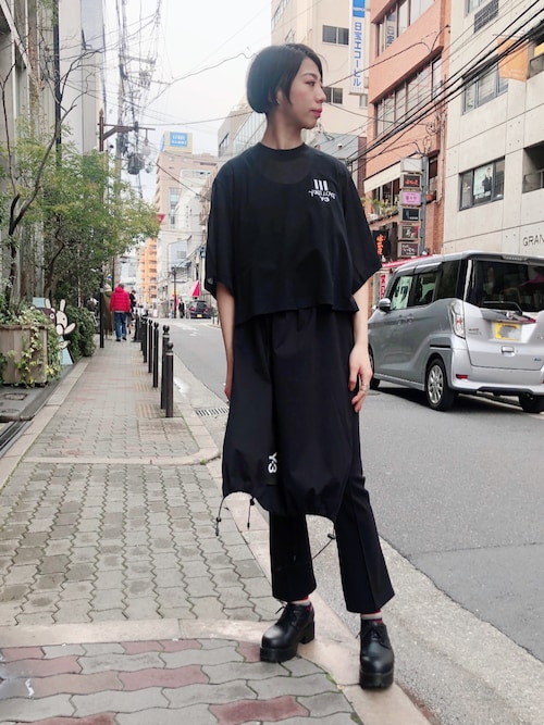 Y-3 U DRAWSTRING LONG TANK　adidas タンクトップ 20190319190420847_500.jpg