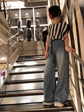 なべさん（レディース・161cm）の夏コーディネート