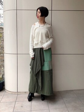 なべさん（レディース・161cm）の秋コーディネート