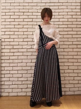 「stud.（スタッド）のアイテム」を使った、なべさん（レディース・161cm）の冬コーディネート