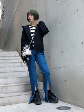 なべさん（レディース・161cm）の冬コーディネート