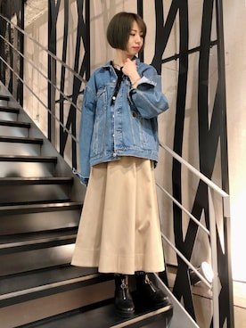 なべさん（レディース・161cm）の冬コーディネート