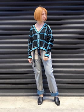 「PASCAL MARIE DESMARAIS（パスカルマリエデマレ）のアイテム（パンツ）」を使った、なべさん（レディース・161cm）の春コーディネート
