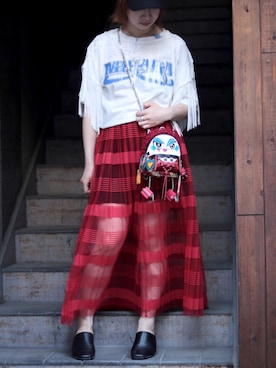 なべさん（レディース・161cm）の春コーディネート