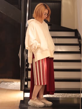 なべさん（レディース・161cm）の夏コーディネート