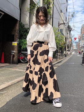 なべさん（レディース・161cm）の秋コーディネート