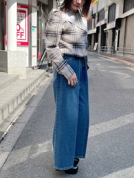 なべさん（レディース・161cm）の冬コーディネート