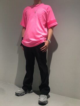 「GCDS（ジーシーディーエス）のアイテム」を使った、☹MASATO☻さん（メンズ・175cm）の春コーディネート