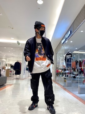 「RtA（アールティーエー）のアイテム」を使った、☹MASATO☻さん（メンズ・175cm）の秋コーディネート