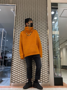 「A.A.Spectrum（エーエースペクトラム）のアイテム」を使った、☹MASATO☻さん（メンズ・175cm）の秋コーディネート