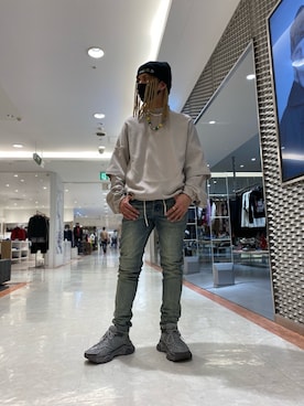 「A-COLD-WALL*（アコールドウォール）のアイテム（トップス）」を使った、☹MASATO☻さん（メンズ・175cm）の秋コーディネート