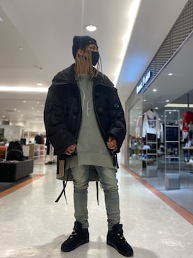 「A.A.Spectrum（エーエースペクトラム）のアイテム」を使った、☹MASATO☻さん（メンズ・175cm）の秋コーディネート