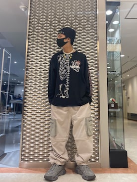 「名古屋パルコ」｜☹MASATO☻さん（メンズ・175cm）の冬コーディネート