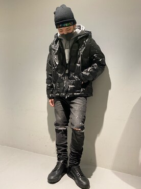 ☹MASATO☻さん（メンズ・175cm）の冬コーディネート