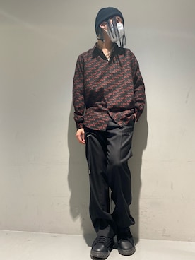 「HELIOT EMIL」｜☹MASATO☻さん（メンズ・175cm）の冬コーディネート