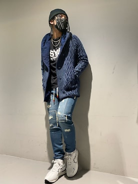 ☹MASATO☻さん（メンズ・175cm）の冬コーディネート