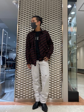 「名古屋パルコ」｜☹MASATO☻さん（メンズ・175cm）の冬コーディネート