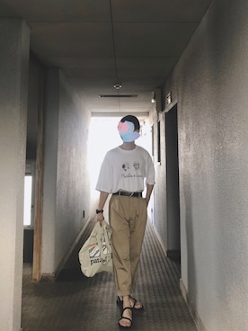 ミンミンさん（メンズ・171cm）の夏コーディネート