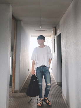 ミンミンさん（メンズ・171cm）の夏コーディネート