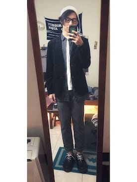 Canさん（メンズ・177cm）の冬コーディネート