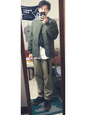 Canさん（メンズ・177cm）の春コーディネート