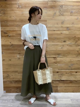 kaoruko*さん(レディース・164cm)の夏コーディネート