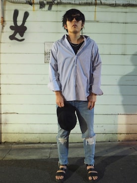 「banalchicbizarre」｜KAZUさん（メンズ・172cm）の春コーディネート