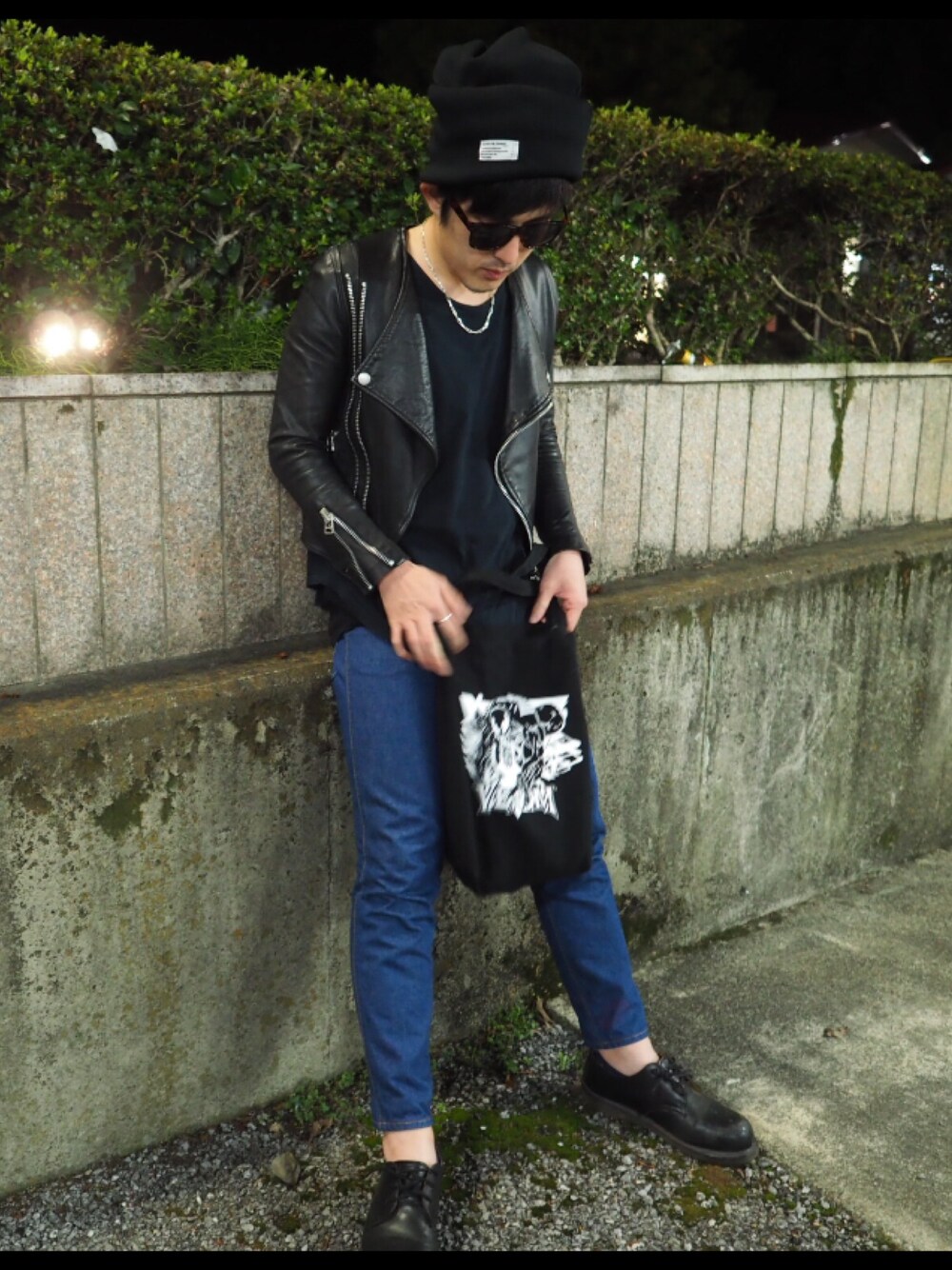banal chic bizarre シングルレザーライダースジャケット 新品