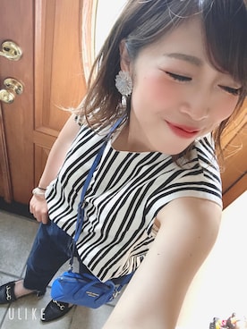 「Samantha Thavasa Petit Choice（サマンサタバサ　プチチョイス）のアイテム（バッグ）」を使った、ささん（レディース・150cm）の夏コーディネート