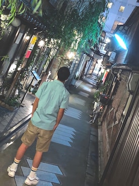 「UNDEFEATED （アンディフィーテッド）のアイテム（シューズ）」を使った、Kanda.kizashi さん（メンズ・165cm）の夏コーディネート