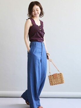 endoさん（レディース・162cm）の夏コーディネート