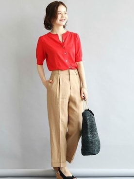 endoさん（レディース・162cm）の夏コーディネート