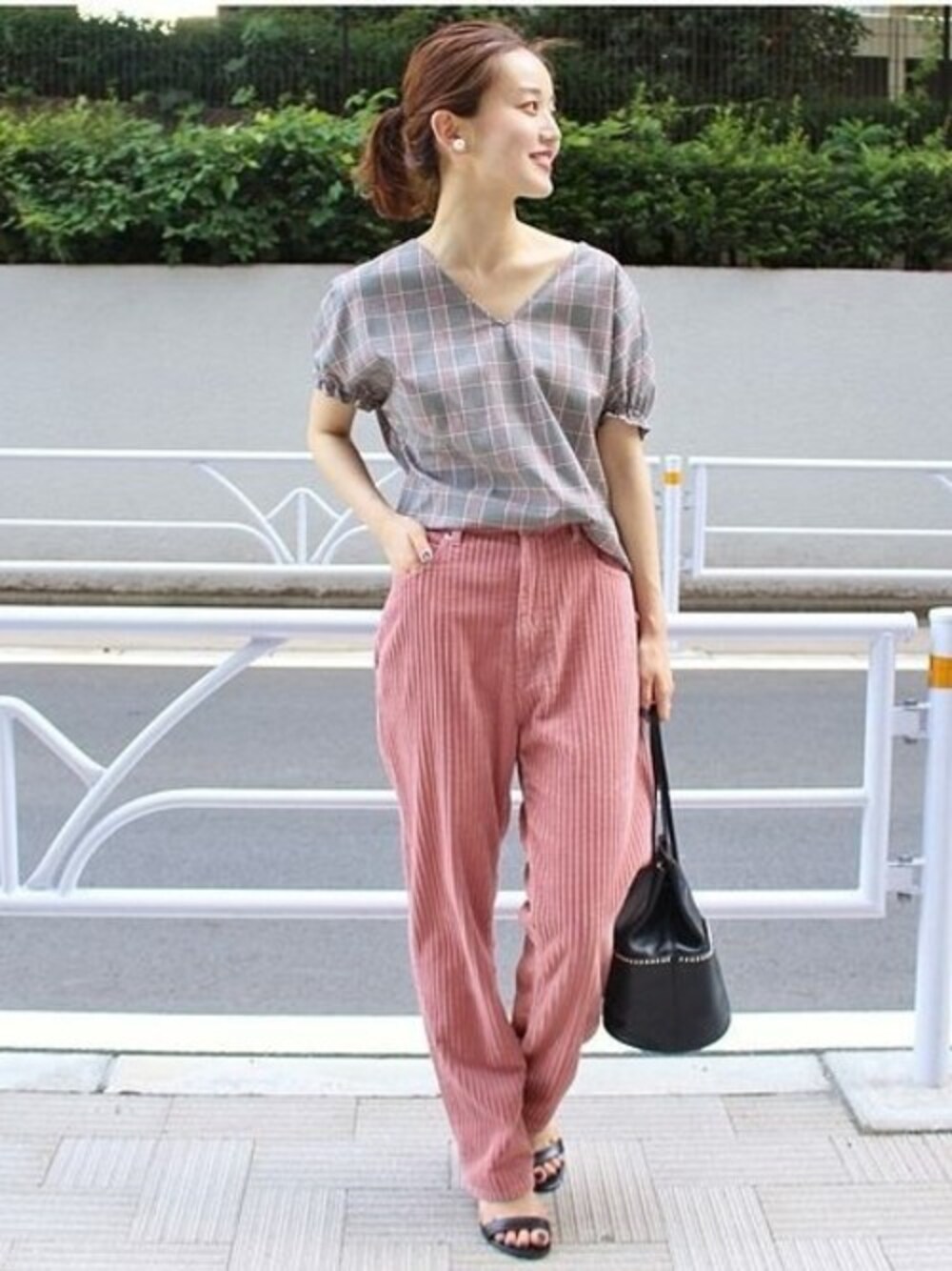 IENA - IENA 今期  ボリュームスリーブチェックブラウス 新品 IENA（イエナ）の「ボリュームスリーブチェックブラウス