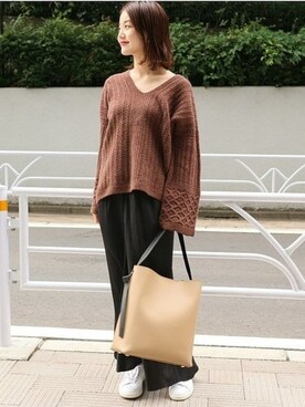 IENA - IENA BOXシルエットプルオーバー IENA（イエナ）の「BOXシルエットプルオーバー◇（ニット