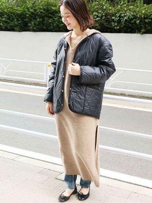 IENA（イエナ）の「WA LANCE 別注 フードニットワンピース