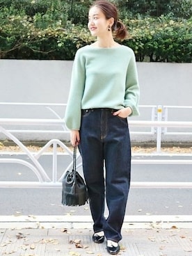 endoさん（レディース・162cm）の冬コーディネート