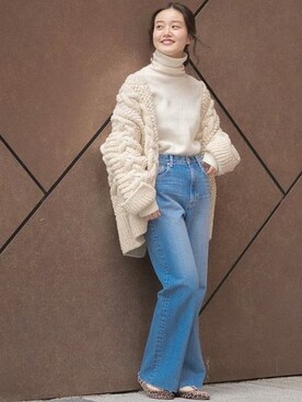 endoさん（レディース・162cm）の冬コーディネート